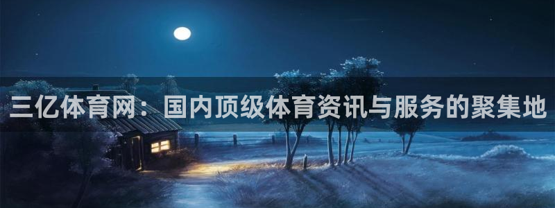 三亿体育网：国内顶级体育资讯与服务的聚集地